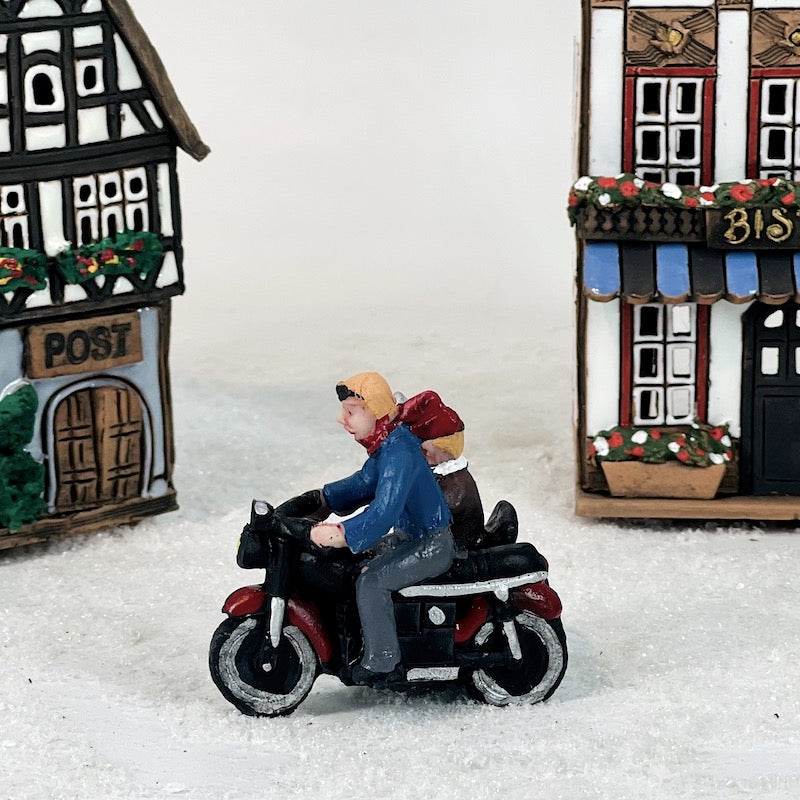 300145 Motorrad mit Beiwagen