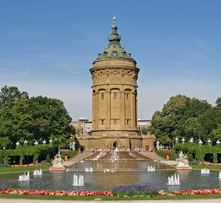 C300 water tower in Mannheim
