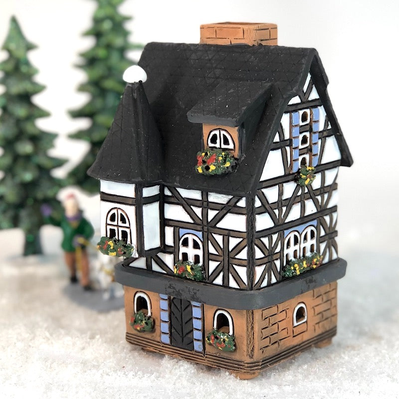 A148 half-timbered house
