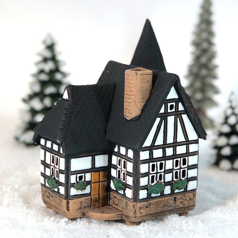 A525 half-timbered house