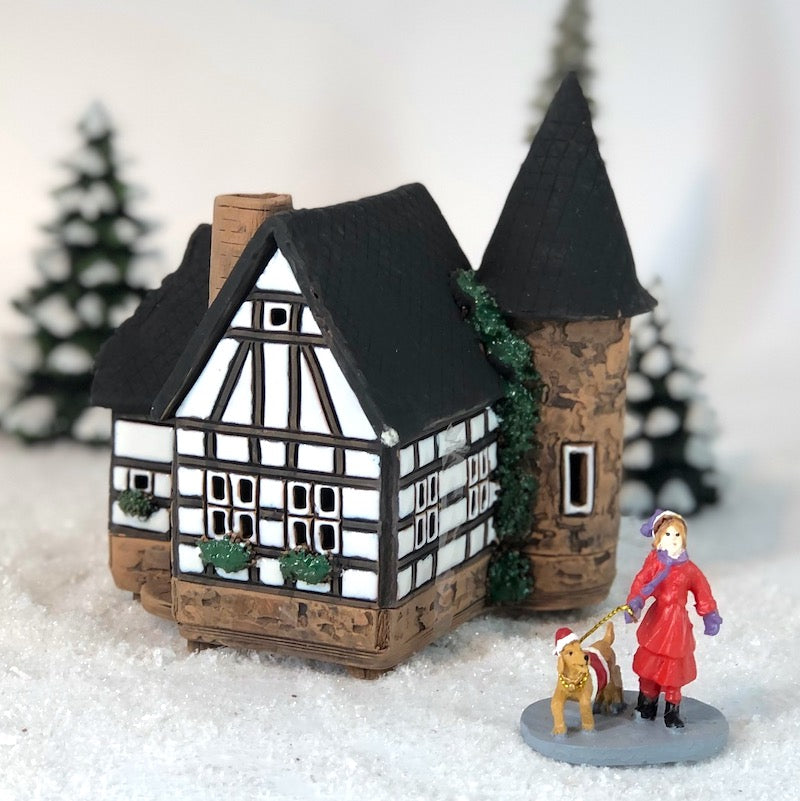 A525 half-timbered house