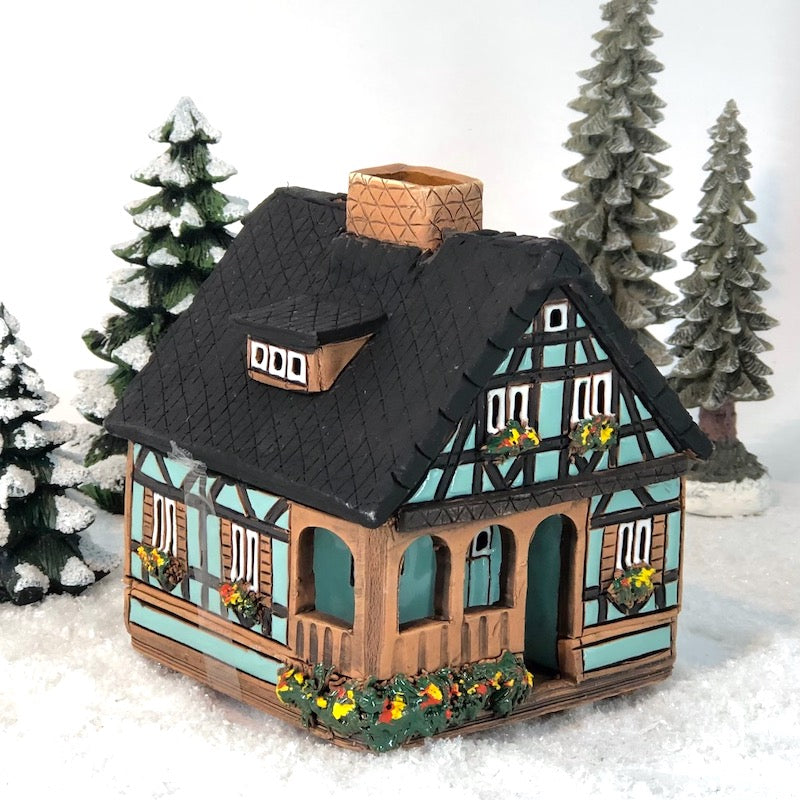A526 Half-timbered house with veranda