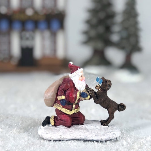 41134 Santa Claus with dog