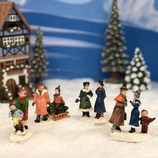 56494-B Miniature figures 4-fold assorted