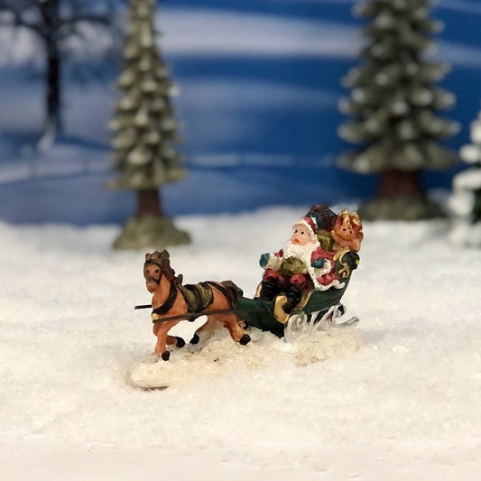 56735-B Christmas Carriage