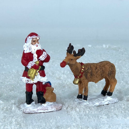 911720D Santa Claus with deer