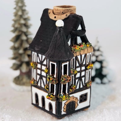 A508 half-timbered house